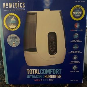 Brand new homedics humidifier